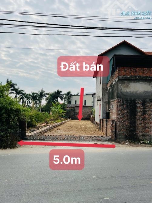 Bá,n Đất TRỤC CHÍNH KINH DOANH – XÃ MINH TRÍ , (SÓC SƠN )-185M2 – 27T/1M2 -ĐƯỜNG THÔNG OTO - 2