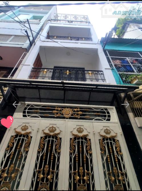 Nhà HXH Nguyễn Hiền, P4 Q3. DT 36m2/40m2. 4 tầng. Ngang 3.1m nở hậu. Giá 9.2 tỷ.