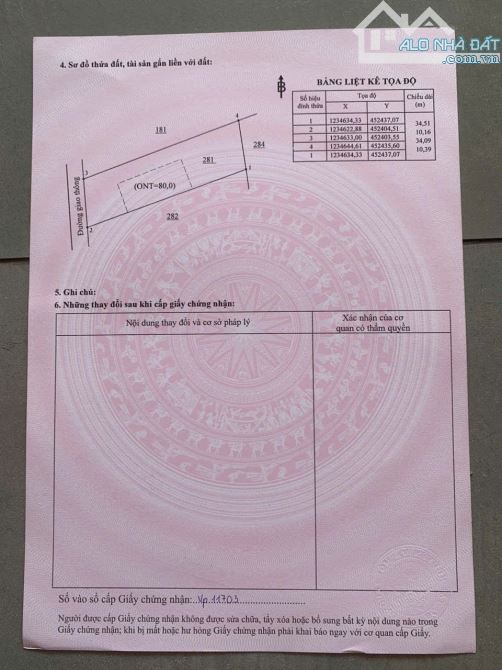 bán lô đất nền giá rẽ cho nhà đầu tư sinh lời 10m x 34m đất có sẵn 80m2 thổ cư
