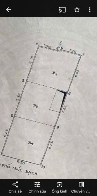 Mặt Phố Trúc Bạch Ba Đình, 126m2 MT6.6m 5T 67.5 tỷ