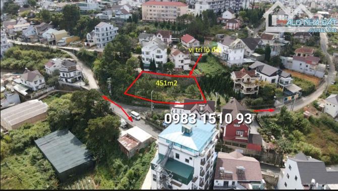 Lô đất biệt thự đẹp Lý Nam Đế- KQH Đông Tĩnh🔥451m- 18 Tỷ 1 - 1