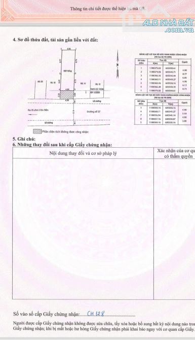 Đất Trống 16 đường 37 Phường Bình Thuận Quận 7. Dt 4.9x20m giá 14.9 Tỷ TL - 1