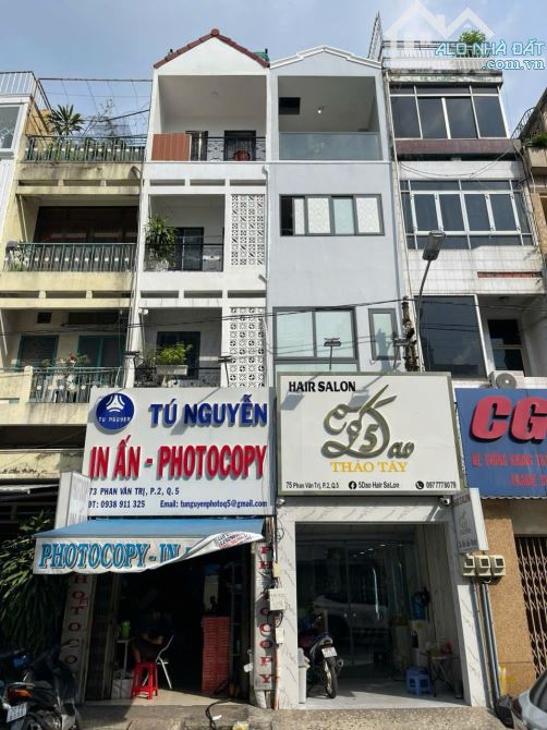 Nhà Đẹp Trung Tâm Q5 – 2 Căn Liền Kề – Ngang 6m Trệt 3 Lầu – MT Phan Văn Trị – Giá 22 Tỷ - 1