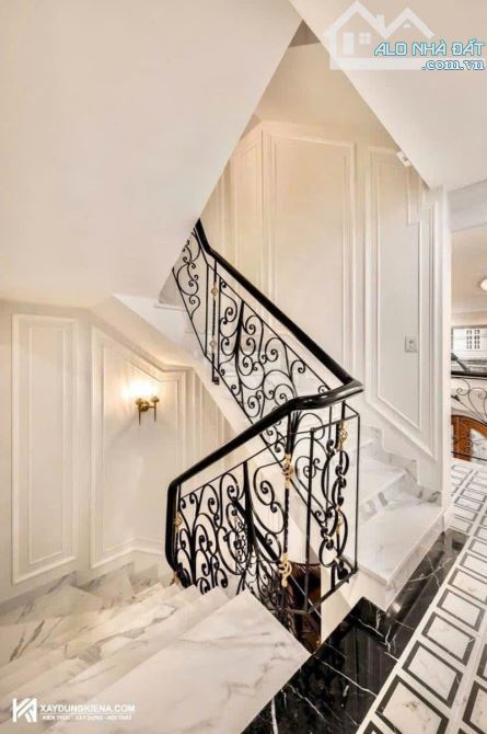 nhà thiết kế kiểu Biệt thự Kiến trúc Tân Cổ Điển,Tổng 5 phòng ngủ, 6 wc.có thang máy - 15