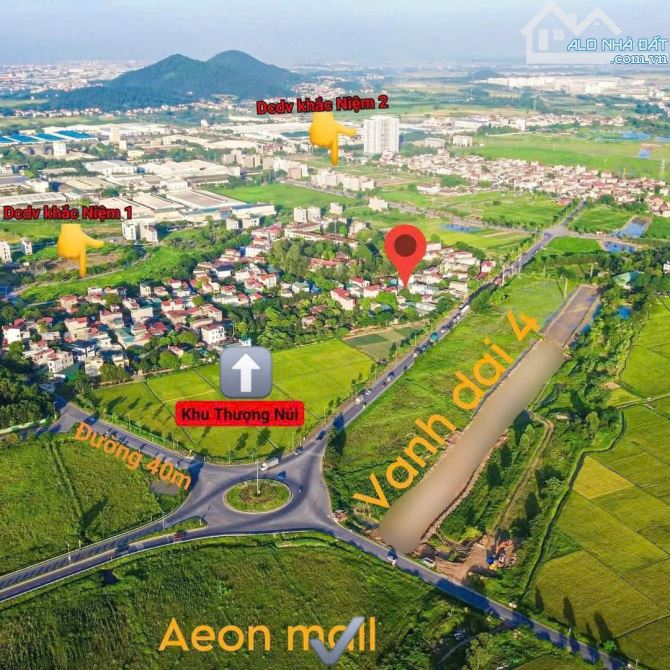 Bán đất thổ cư Khắc Niệm dt 51m mt 4.4m giá 1.650tr - 2