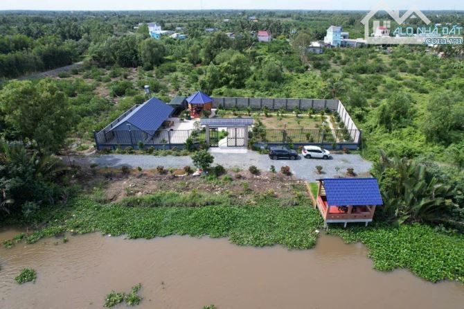 Hiếm có khó tìm: Nhà vườn 1.000m² view sông Vàm Cỏ, chỉ 200m ra đường lớn - 2