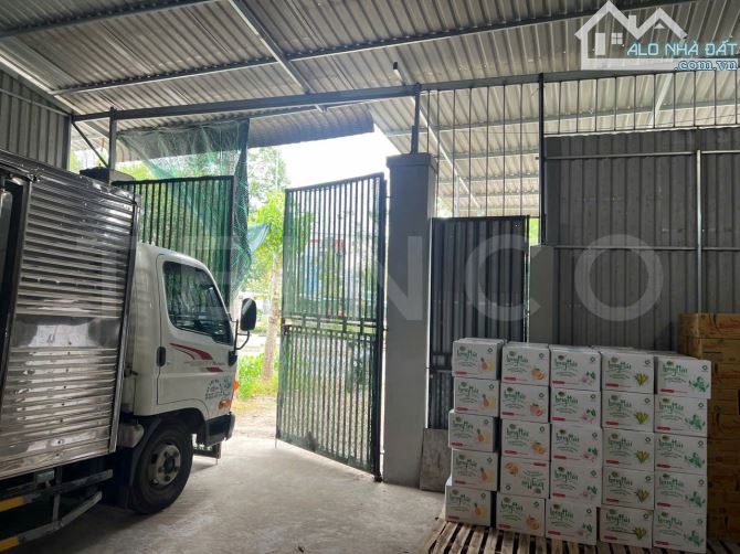 Kho xưởng bãi 200m² có văn phòng, trong KDC Bình Nhựt - 2