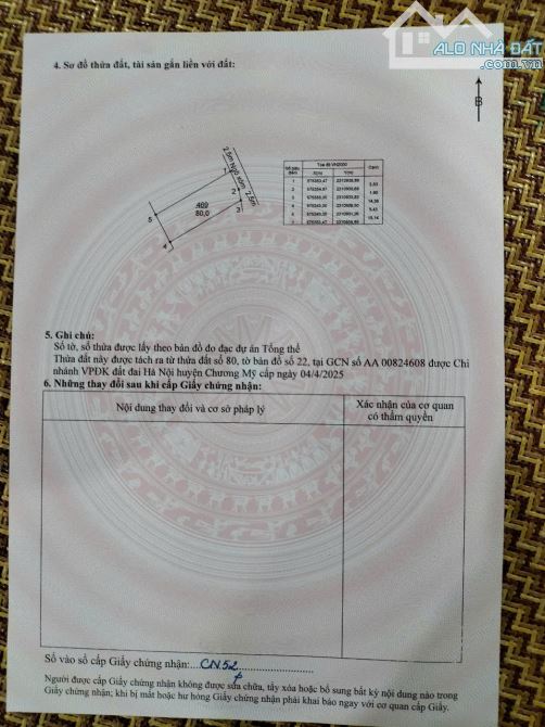 -CHÍNH CHỦ GỬI EM BÁN  LÔ ĐẤT 80m² TẠI THÔN ỨNG HÒA - LAM ĐIỀN - CHƯƠNG MỸ - HÀ NỘI 📣 - 3