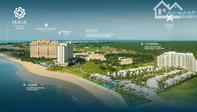 Căn Hộ MAIA Resort 2,3 tỷ/căn, Thanh toán 4 năm Trong Tổ Hợp 4,2Tỷ USD The Grand Hồ Tràm - 3