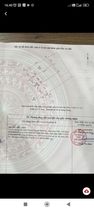 Anh Vương cần bán nhà Tây Mỗ, dân xây 5 tầng, thang máy, 55m2- 7,85 tỷ - 3