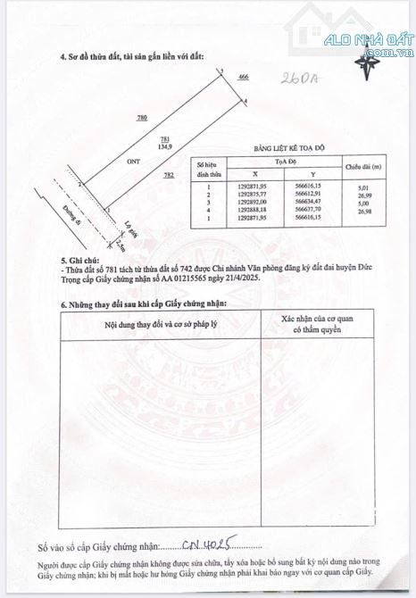 Bán đất thổ cư 5mx27m KDC Cao Cấp xã Đức Trọng,Lâm Đồng,bán chỉ 1.5 tỷ TL - 3