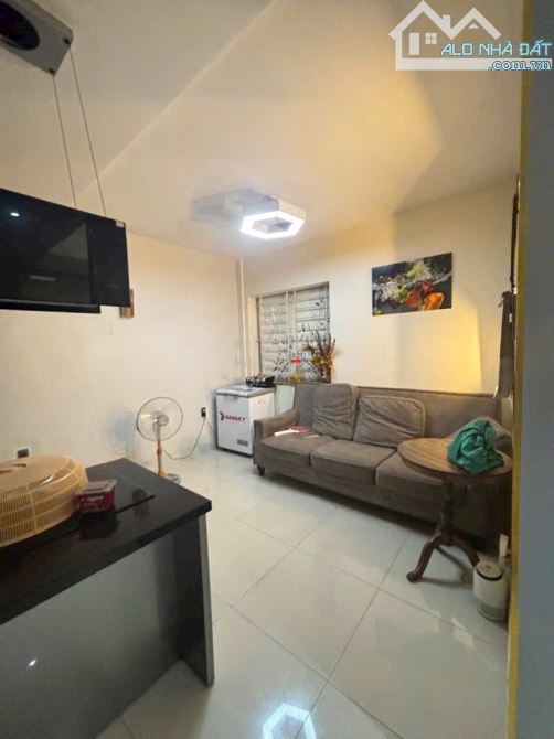 NHÀ 4 TẦNG KIÊN CỐ ĐƯỜNG NHÁNH LÊ VĂN THỌ-NGAY CV LÀNG HOA-DT 8Mx20M-Ô TÔ NGỦ TRONG NHÀ - 4