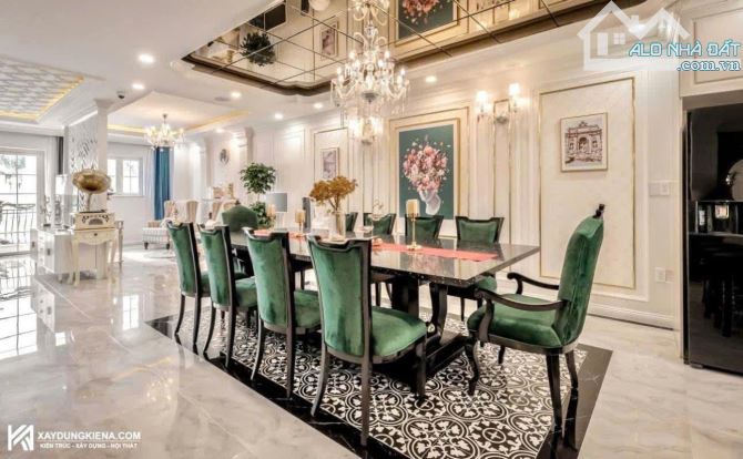 nhà thiết kế kiểu Biệt thự Kiến trúc Tân Cổ Điển,Tổng 5 phòng ngủ, 6 wc.có thang máy - 5