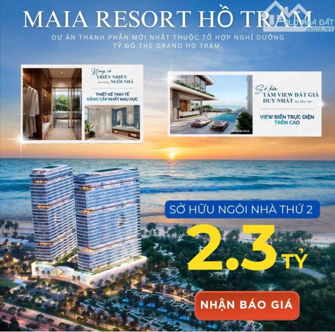 Căn Hộ MAIA Resort 2,3 tỷ/căn, Thanh toán 4 năm Trong Tổ Hợp 4,2Tỷ USD The Grand Hồ Tràm - 6