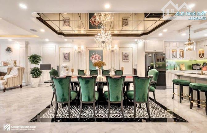 nhà thiết kế kiểu Biệt thự Kiến trúc Tân Cổ Điển,Tổng 5 phòng ngủ, 6 wc.có thang máy - 6