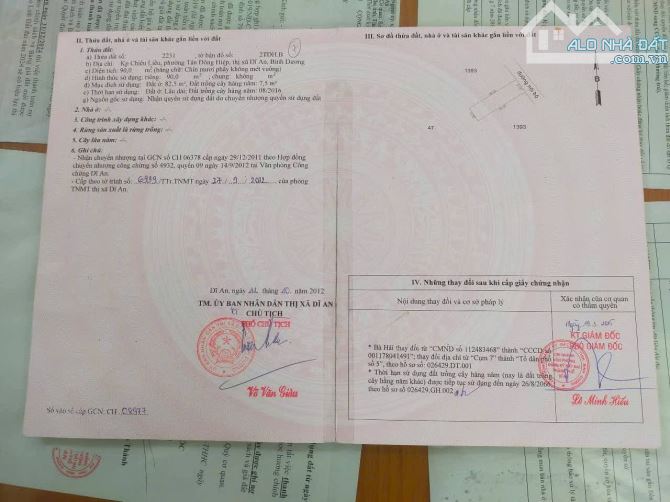 Nhà Sổ Hồng Riêng phường Tân Đông Hiệp Dĩ an Bình dương 3 tỷ850 triệu - 7