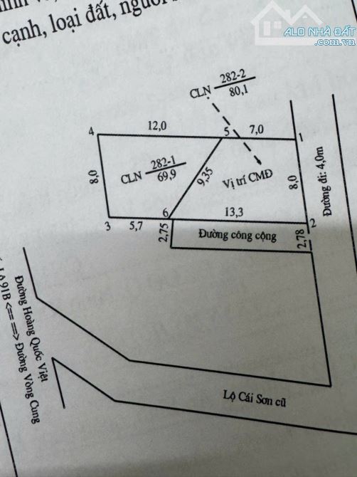 Bán nhà góc 2 mặt tiền hẻm Hoàng Quốc Việt, gần bánh Xèo Bảy Tới - 9