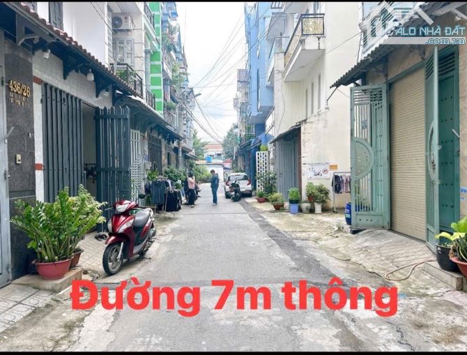 Nhà 4 tầng đường HIỆP THÀNH 13, phường HIỆP THÀNH, Q12, dt 51m2 (4,2mx12m)hẻm 7m 💵 5,5Tỷ