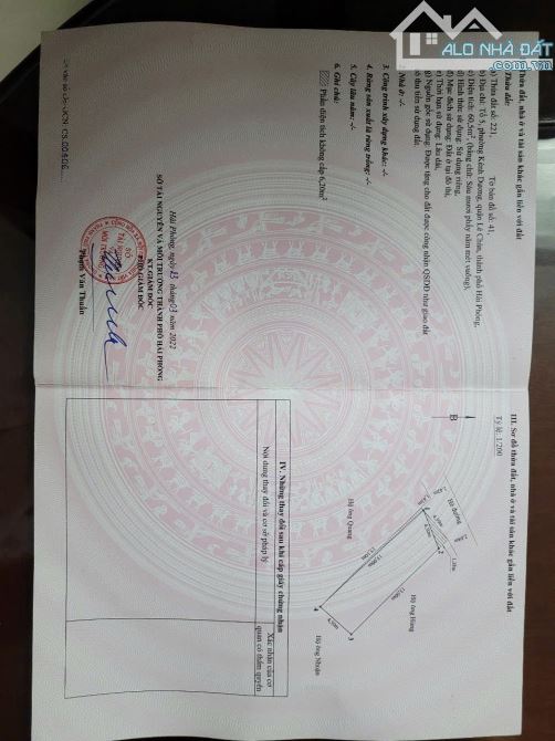 Bán Đất Mặt Đường Tuyến 2 Quán Nam