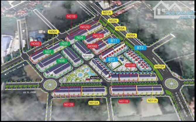 BÁN DỰ ÁN TABUDEC VIỆT YÊN - NHẬN ĐẶT CHỖ LÔ ĐẸP NHẤT - 100M2 - 4,1 TỶ