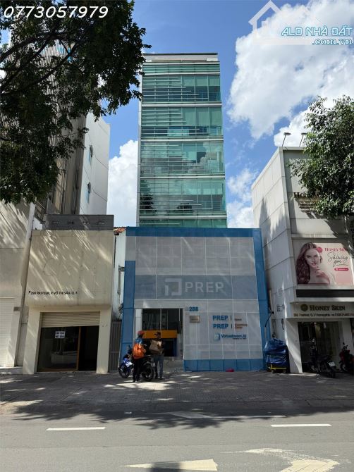 BÁN TÒA NHÀ VĂN PHÒNG ĐƯỜNG PASTEUR, P.VÕ THỊ SÁU Q3. DT 9X24M, 9 TẦNG, HĐ THUÊ 210TR