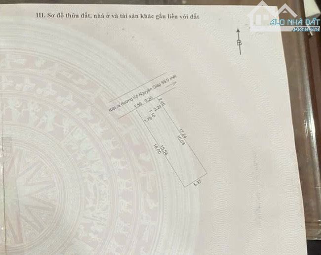 Bán đất biển Võ Nguyên Giáp đường 7m cách đường chính 50m