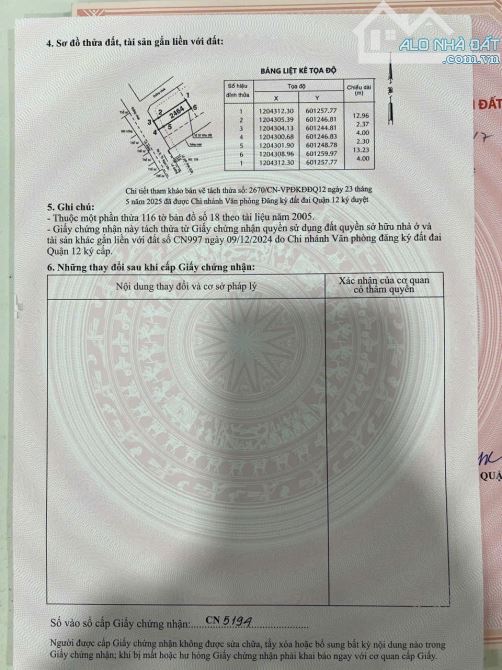 Đất mặt tiền thạnh xuân 38, thạnh xuân, q12, giá 4,35 tỷ - 1