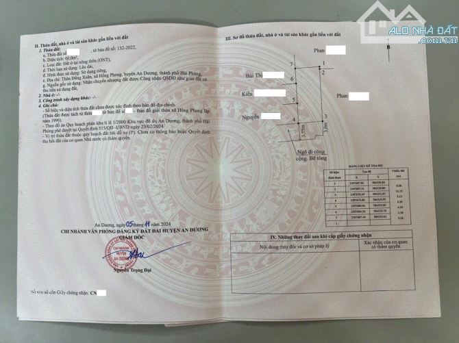 Chỉ vỏn vẹn 800 triệu đồng sở hữu lô đất ô tô đỗ cửa tọa lạc trong khu LG - 1
