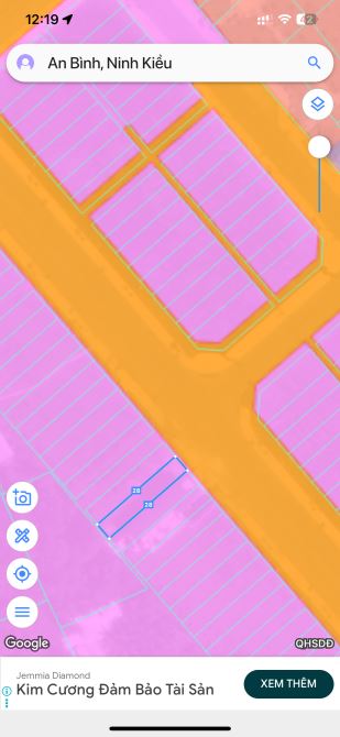 Bán nền 140m2, Đường 5A, KDC HỒNG PHÁT AN BÌNH ( 35,8 triệu/m2 ) - 1