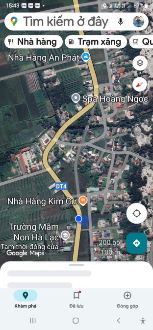 Đất Mặt Tiền Đường Tỉnh Lộ 4 Xã Đan Điền - 1