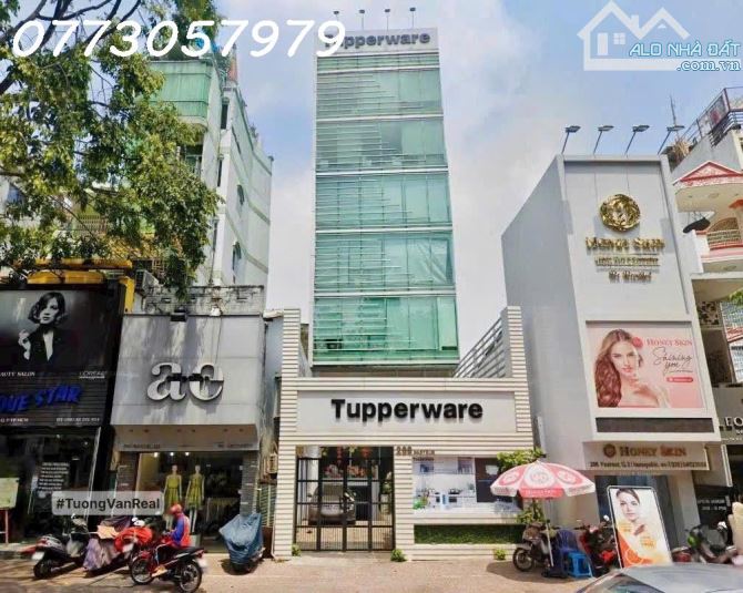 BÁN TÒA NHÀ VĂN PHÒNG ĐƯỜNG PASTEUR, P.VÕ THỊ SÁU Q3. DT 9X24M, 9 TẦNG, HĐ THUÊ 210TR - 1