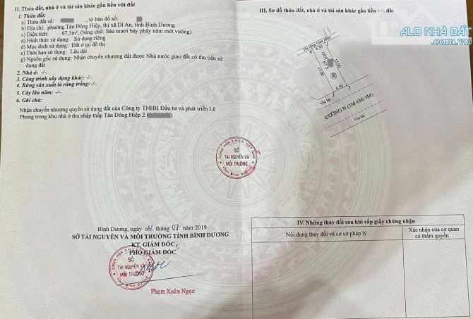 Bán nhà 1 trệt 2 lầu, gần Vincom ngã tư 550, p.Tân Đông Hiệp, Tp.Dĩ An chỉ 5ty500 TL M6066 - 21