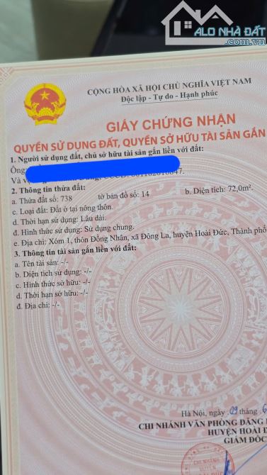 Cơ hội cực hấp dẫn, 72m2 oto đỗ, cực tiềm năng, vào ngay kẻo lỡ - 2