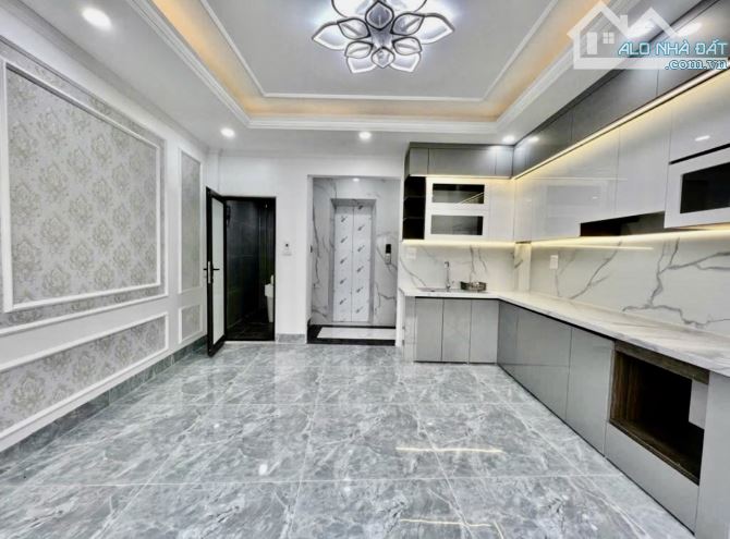 B.án nhà #Thang_máy, ngõ thông kinh doanh, 20m ra chợ, trường học, 38m2x5 tầng, hơn 6 tỷ - 2