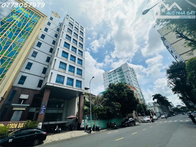 BÁN TÒA NHÀ VĂN PHÒNG – 40 HOÀNG VIỆT, P.4, TÂN BÌNH. 2 HẦM 10 TẦNG, 2 THANG MÁY - 2