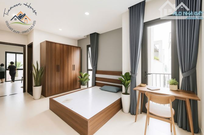 Nhà mới xây_Có 2 phòng ngủ 2wc và 1 phòng ngủ - 2