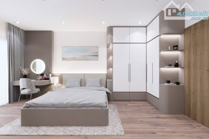 Nhà đẹp Cổ Nhuế, 36m2 chỉ 7.35 tỷ, mới koong, ngõ thông, ô tô đỗ cửa, full nội thất xịn sò - 3