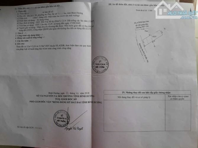 Nhà gần chợ Phú An, phường An Phú, TP Thuận An. 3,65 tỷ - 3