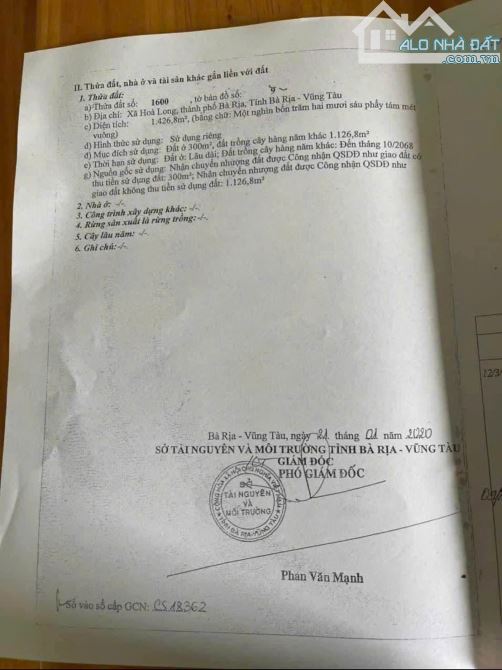 Bán Biệt Thự và Kiot  kinh doanh mặt tiền TL52 - Hòa Long , Tp Bà Rịa - 3