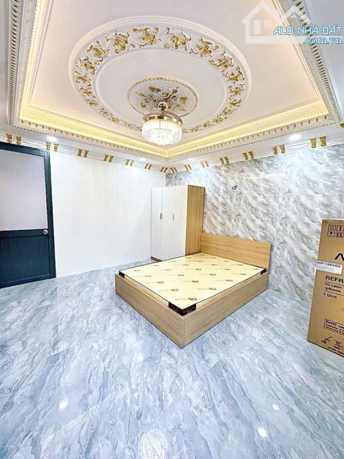 NHÀ ĐẸP KHU PHÂN LÔ - HẺM 8M CÓ VỈA HÈ - KẾT CẤU 5 TẦNG 6 PHÒNG NGỦ Giá 7.5 tỷ - 4
