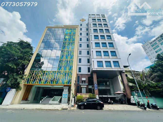 BÁN TÒA NHÀ VĂN PHÒNG – 40 HOÀNG VIỆT, P.4, TÂN BÌNH. 2 HẦM 10 TẦNG, 2 THANG MÁY - 4