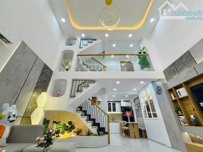 BÁN NHÀ ĐẸP AN HỘI TÂY, NGANG 5M HIẾM CÓ, FULL NỘI THẤT CAO CẤP – GIÁ CHỈ 5 TỶ 92 TL - 4