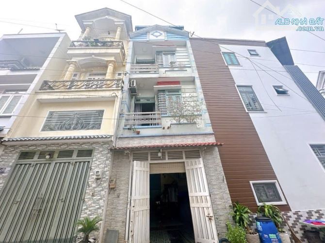 Nhà 4 tầng đường HIỆP THÀNH 13, phường HIỆP THÀNH, Q12, dt 51m2 (4,2mx12m)hẻm 7m 💵 5,5Tỷ - 5