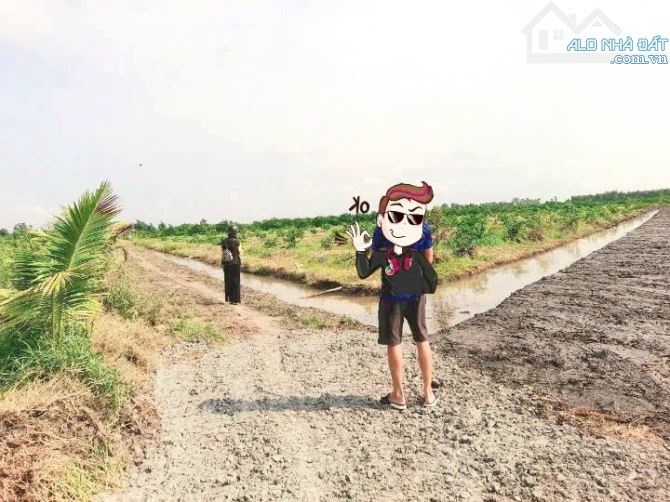 Siêu phẩm, 525m2 đất vườn 25 x18m View kênh chỉ 320 tr - 6