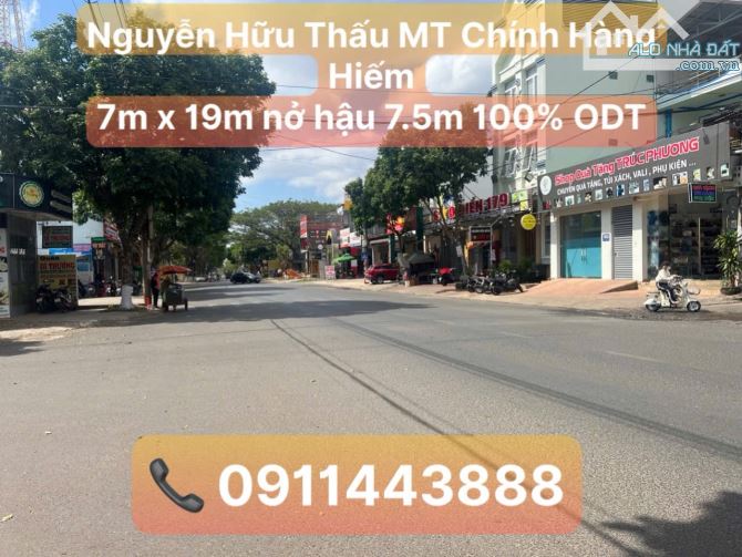 🌟 BÁN LÔ ĐẤT MẶT TIỀN NGUYỄN HỮU THẤU – NGAY TRỤC HÀ HUY TẬP 🌟