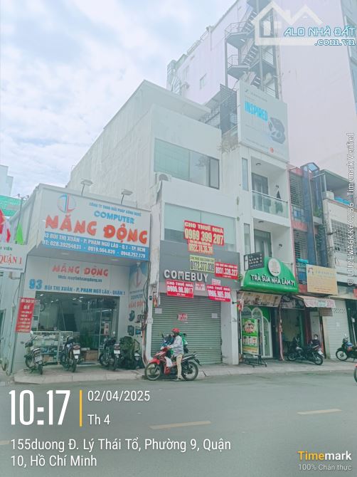 Bán Gấp nhà mặt tiền 95 Bùi Thị Xuân khu Phố khách sạn Q. 1 HĐT: 75tr/1th giá:29.5 Tỷ