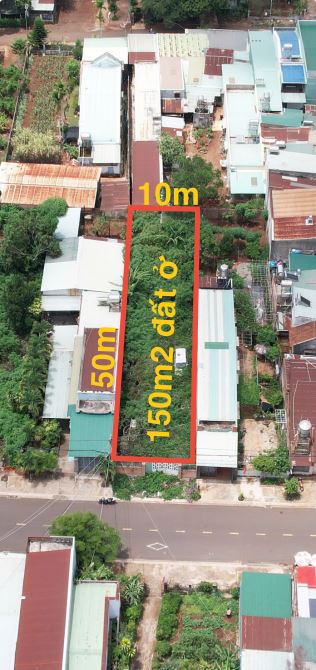 Cần bán lô đất 10x48 có 150m2 đấtở mặt tiền Nguyễn Thái Bình, p. Iakring, Pleiku - 1