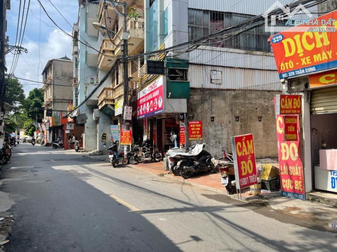 BÁN ĐẤT MẶT PHỐ TRẦN CUNG TỪ LIÊM  22 TỶ 80M2 MT 5M ĐẤT VỈA HÈ Ô TÔ TRÁNH KINH DOANH - 1