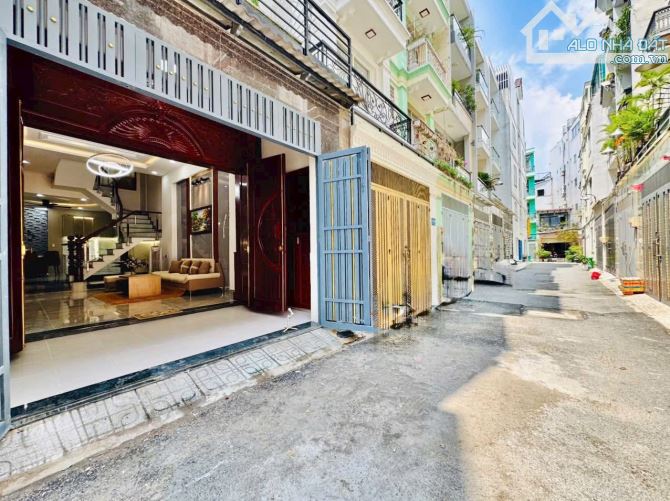 64m2, BÁN NHÀ 5 TẦNG, KHU PHÂN LÔ, ĐƯỜNG XE TẢI, PHẠM VĂN CHIÊU, P14 GÒ VẤP, 8.2 TỶ TL - 1