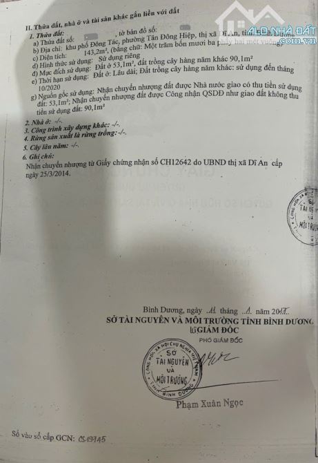 Bán nhà 1 trệt 2 lầu cách đường Nguyễn Thái Học chỉ 50m Tp.Dĩ An chỉ 7ty TL M6959 - 14